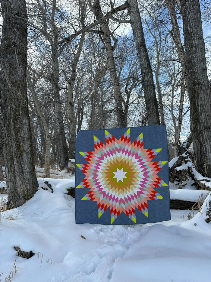 Western Sky Star Quilt - Pattern