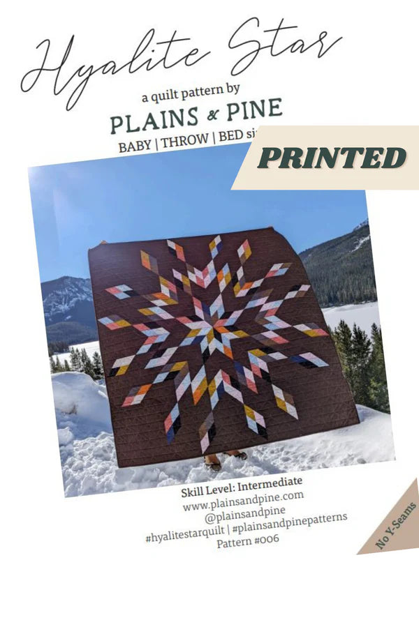 Hyalite Star Quilt - Pattern