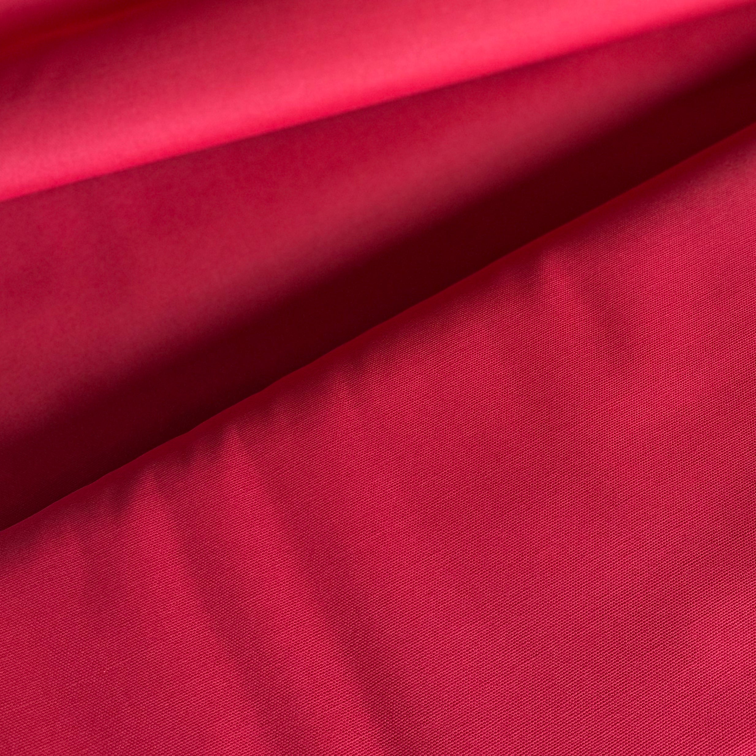 100% Cotton Duck Canvas Fabric - Red - 7 oz - 1/2m, continuous cut