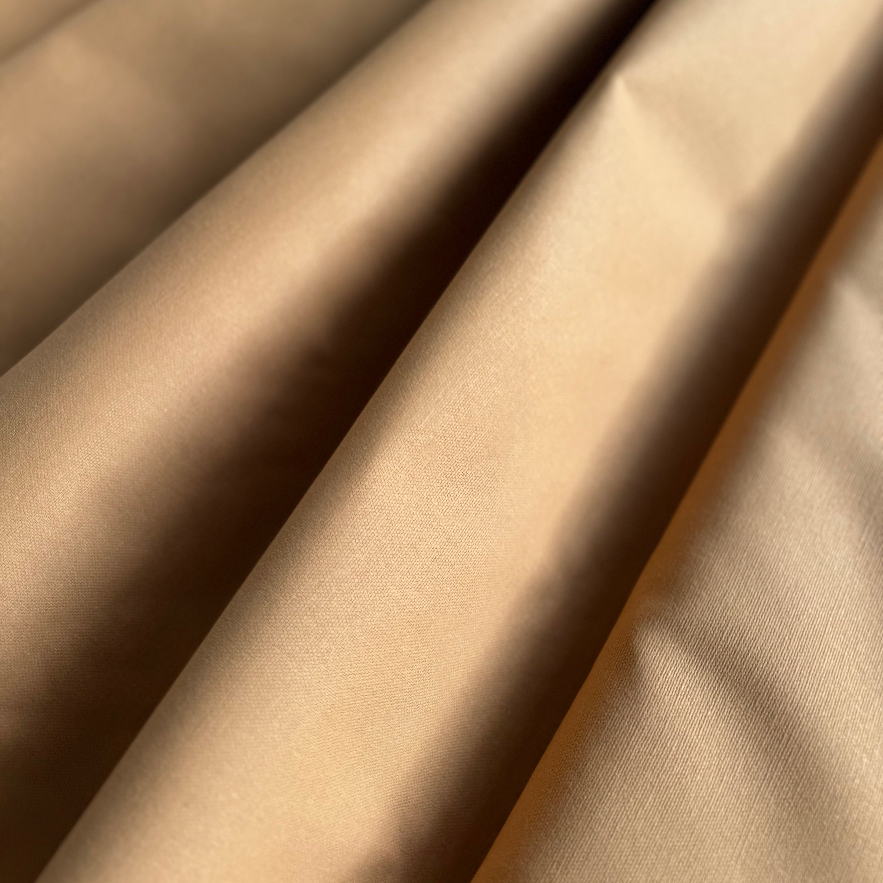 100% Cotton Duck Canvas Fabric - Nutmeg - 9 oz