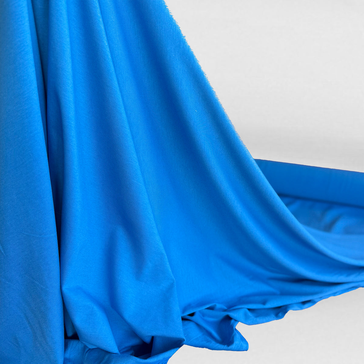 Cotton/Tencel Stretch Knit Fabric - Cornflower - 5.9 oz