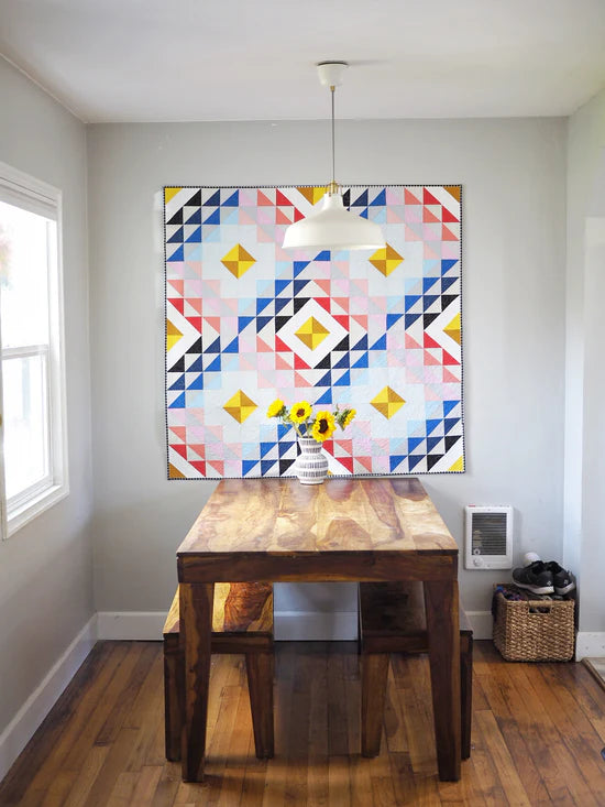 Diamond Ripples Quilt - Pattern
