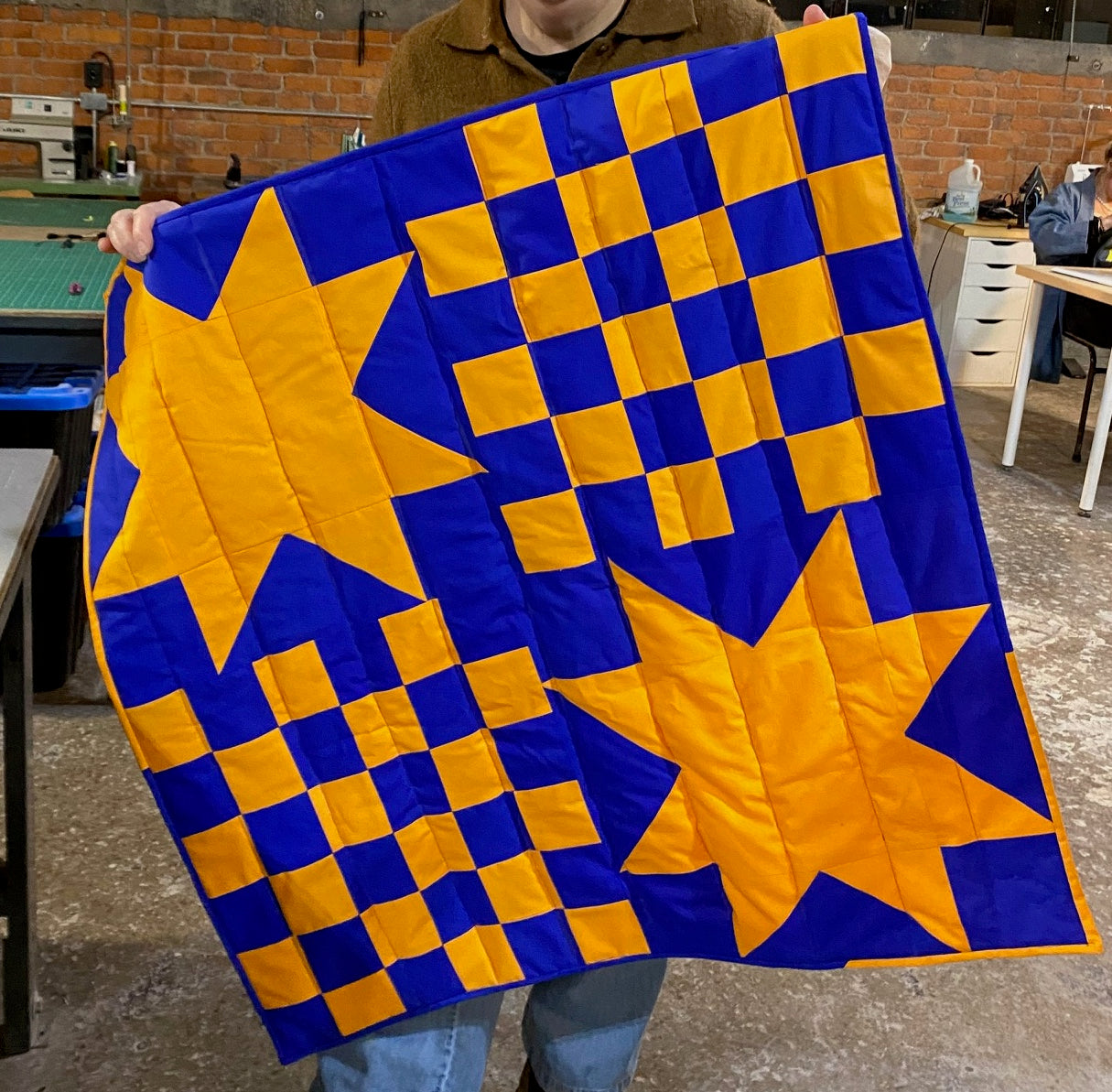 Beginner Quilting: Patch Block Quilt - 6 Weeks