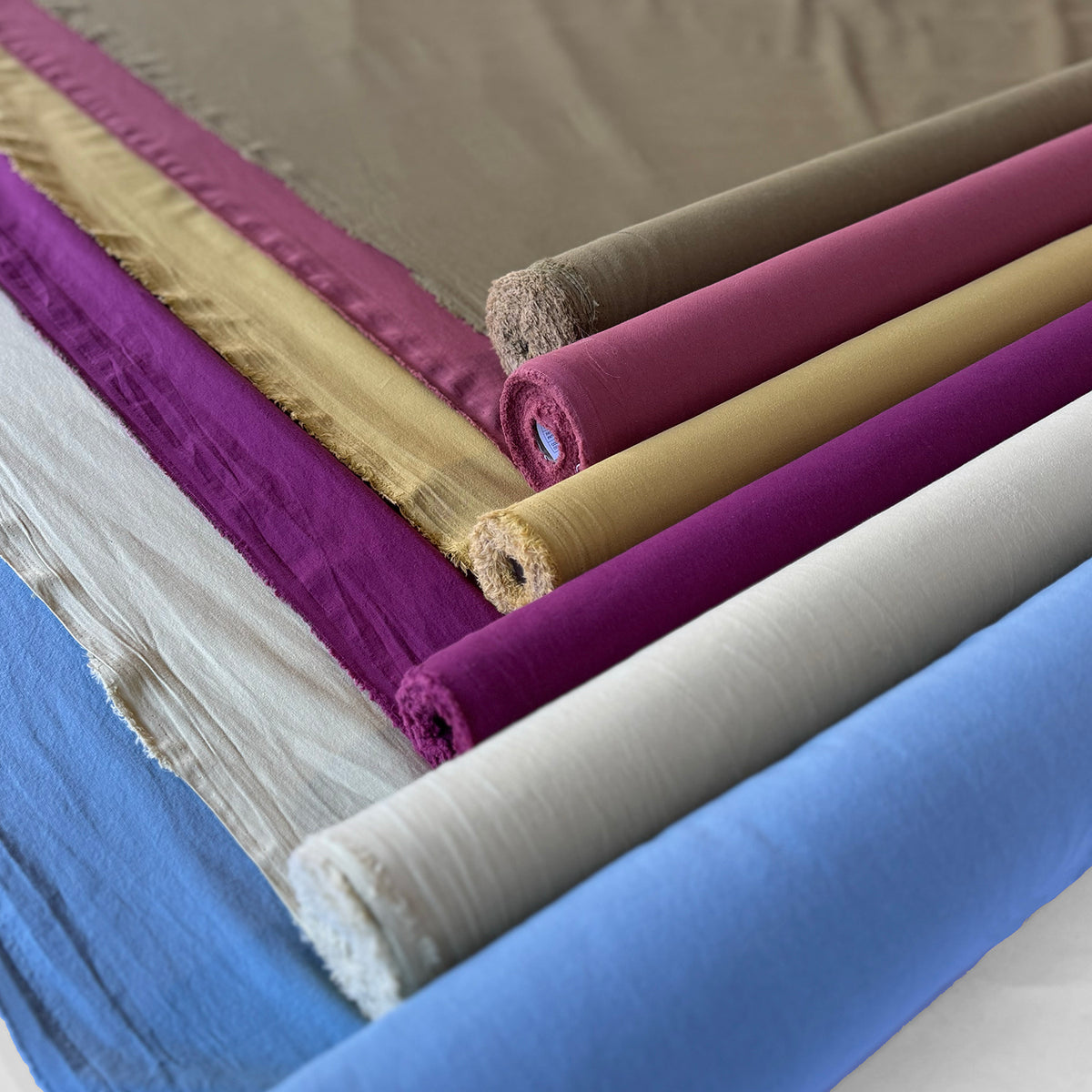 100% Sandwashed Cotton Fabric - Pear - 4.7 oz