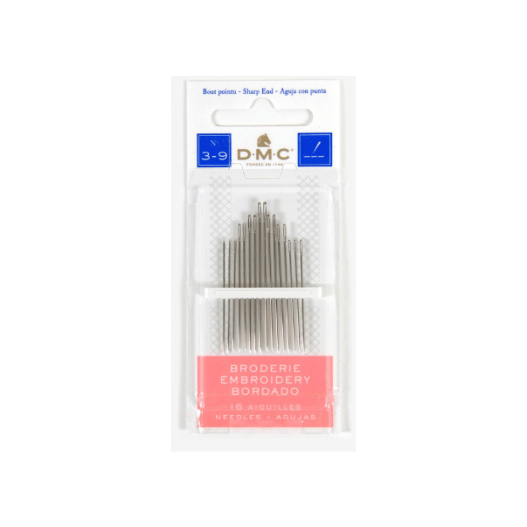 Clover - Embroidery Needles - no. 3 - 9 - Hamilton Craft Studios - Materials & Tools