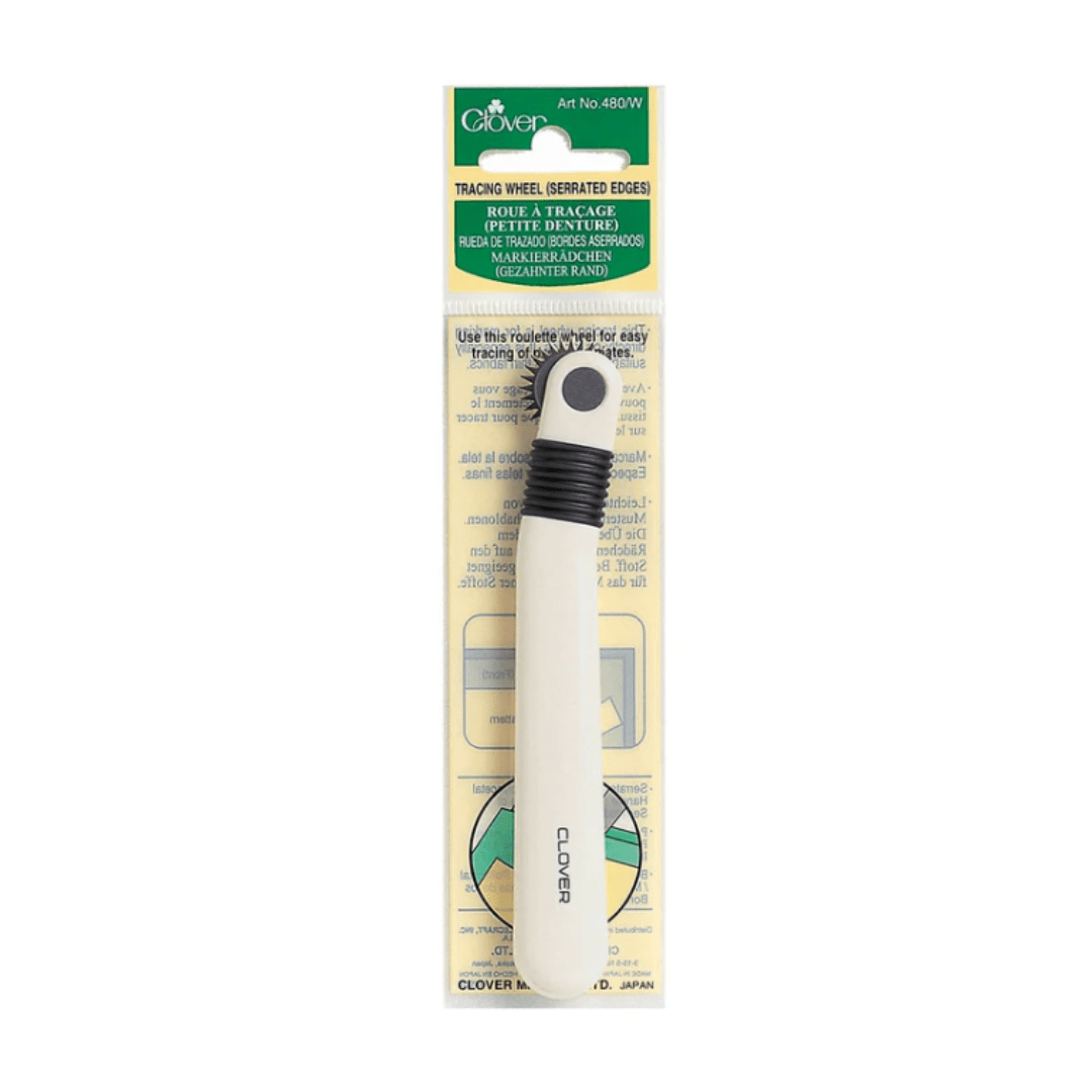Clover - Tracing Wheel (Serrated Edge) - Hamilton Craft Studios - Materials & Tools