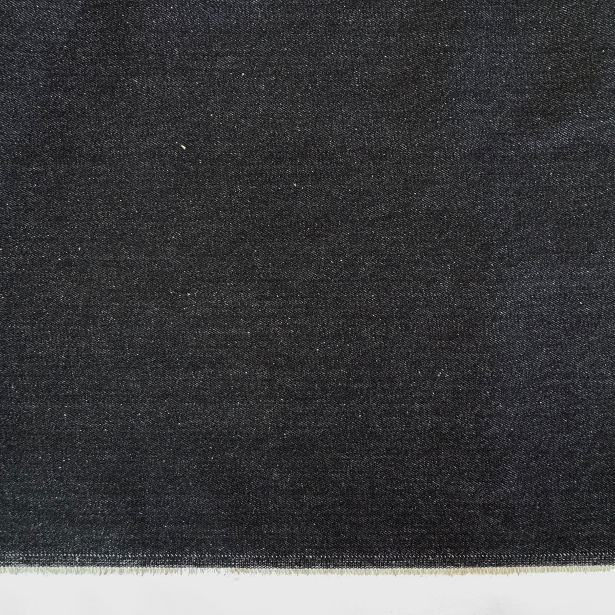 100% Cotton Denim Fabric - Black - 10 oz