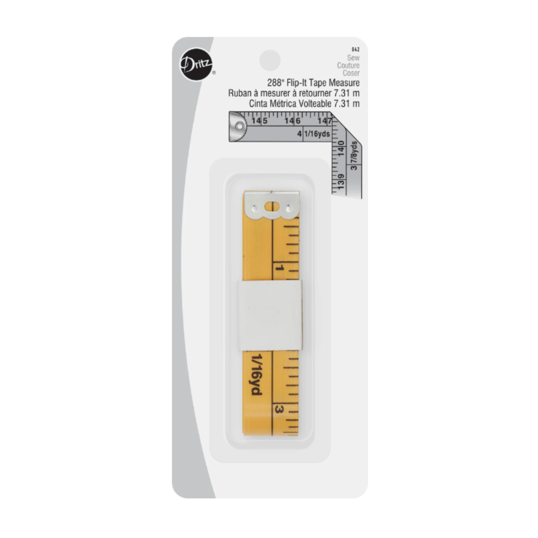 Dritz - 288" Flip - It Tape Measure - Hamilton Craft Studios - Materials & Tools
