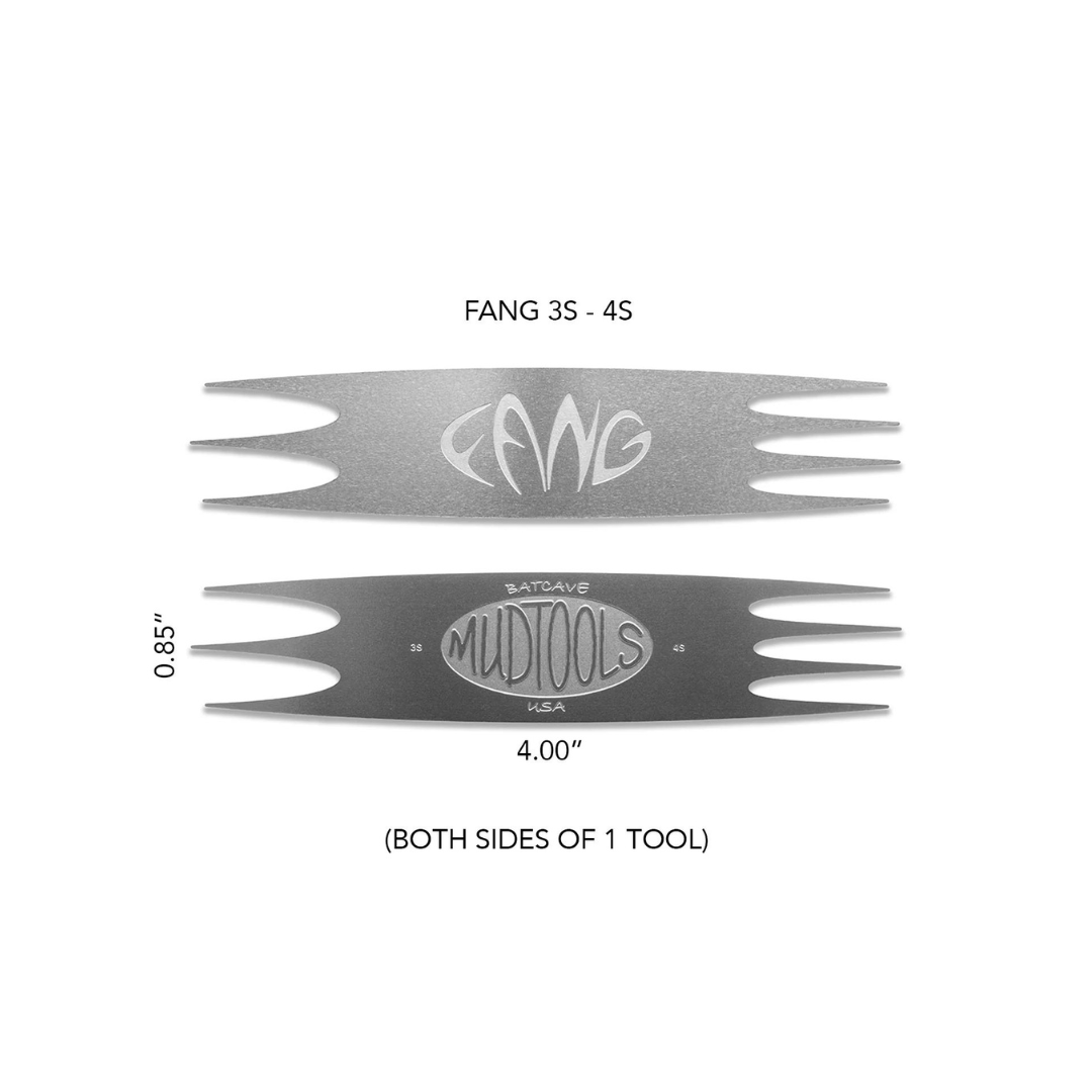 Mudtools Small Fang Tools - Hamilton Craft Studios - Materials & Tools