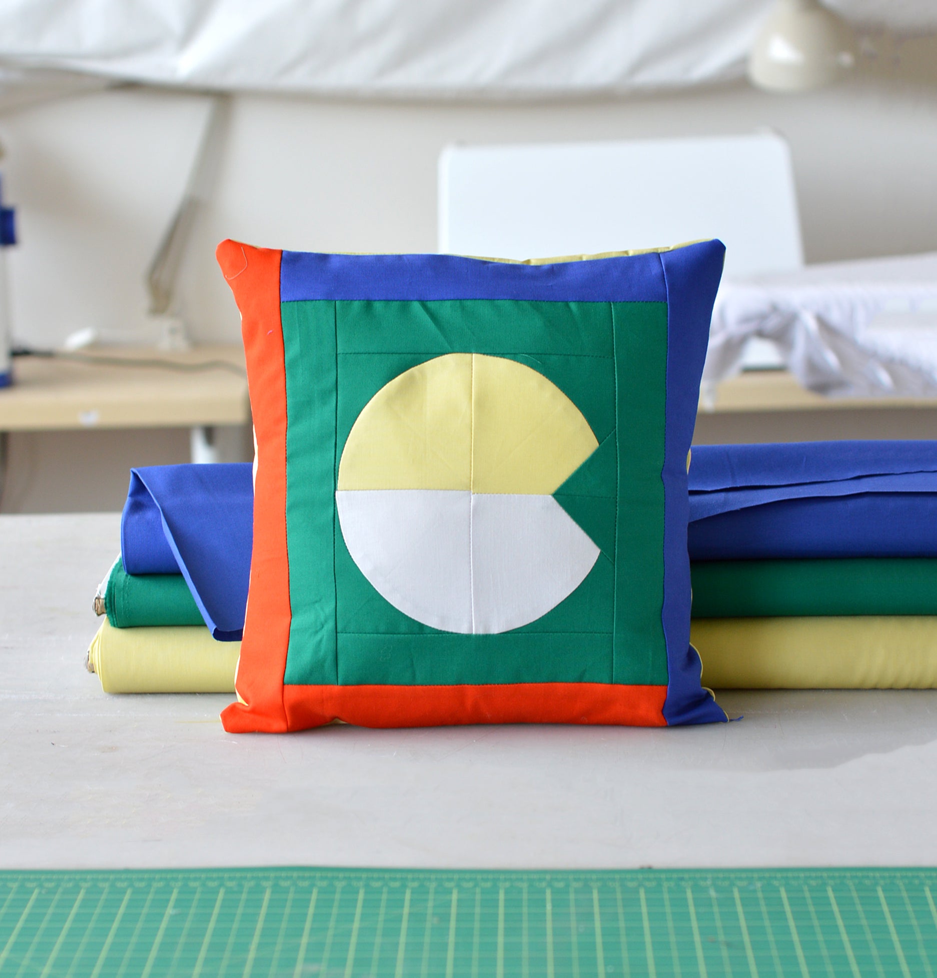 Letter Block Pillow