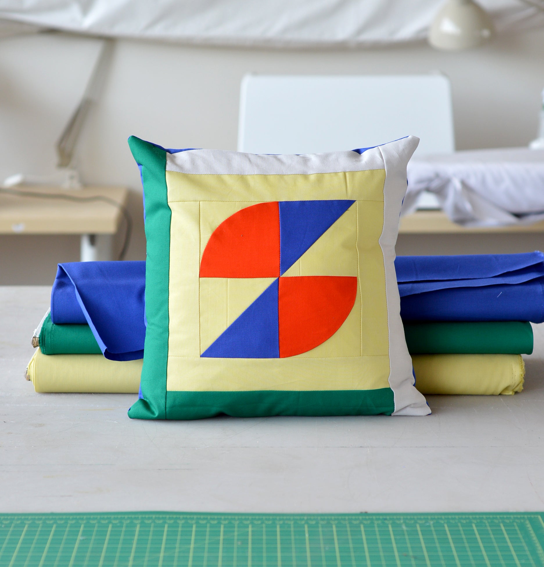 Letter Block Pillow